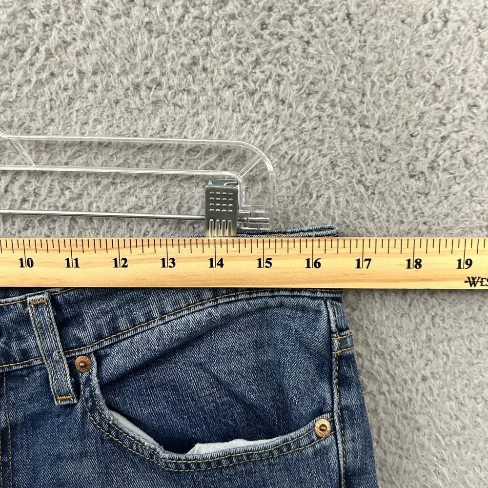 Levis Jeans Mens 32x32 Blue Denim‎ 514 Straight American Cotton Work Wear Adult